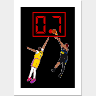 Jamal murray buzzer beater vs. Lakers Posters and Art